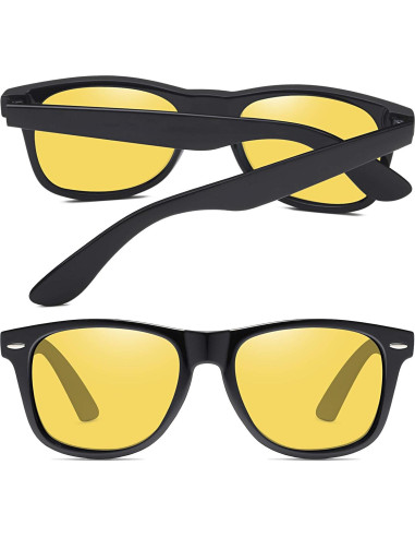 Gafas de sol Joopin cuadradas UV400 para conducción nocturna