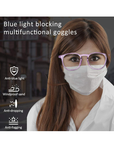 Gafas de Seguridad Outray Antivaho y Anti Luz Azul