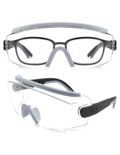 Gafas de Seguridad Antiempañante Ajustables Gris
