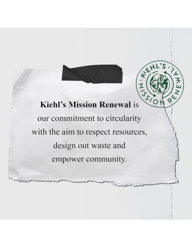 Gel Energizante Todo en Uno Kiehl's 1000 ml para Hombres