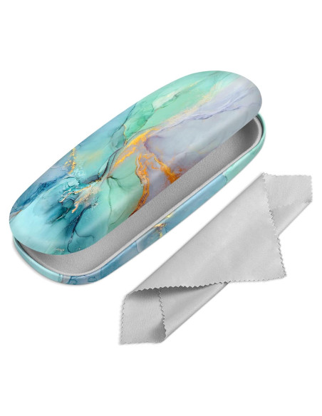 Funda Dura para Gafas Fintie con Paño de Limpieza Funda Dura para Gafas Fintie con Paño de Limpieza