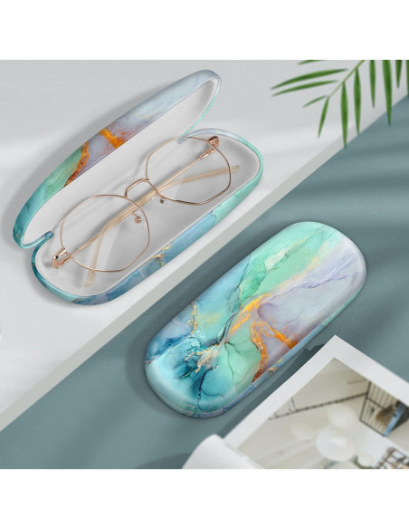 Funda Dura para Gafas Fintie con Paño de Limpieza Funda Dura para Gafas Fintie con Paño de Limpieza