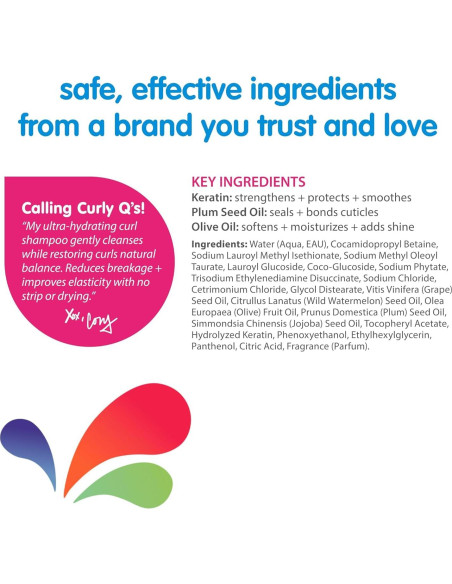 Champú SoCozy Curl para Niños 473ml Hidratante Rizado