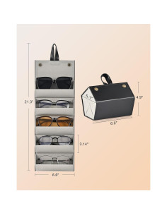 Organizador de Gafas de Sol CO-Z Plegable 5 Compartimentos 2