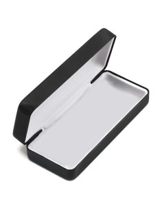 Funda Dura Alladaga para Gafas Unisex Negra 16x6.7cm