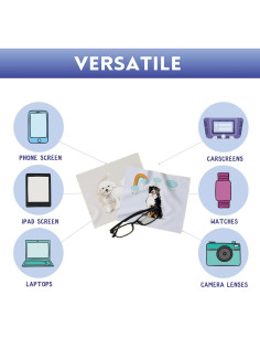 Paquete de 6 Paños de Microfibra PetLikeness - Diseño Perro 2