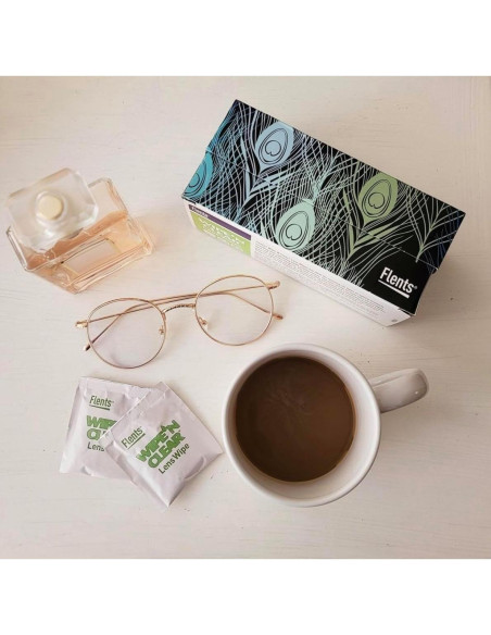 Toallitas para Lentes Flents 150 Unidades Prehumedecidas