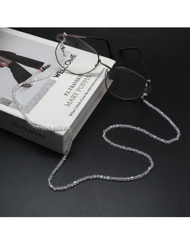 Cadena de Gafas KAI Top 70cm Cuentas de Vidrio Moda