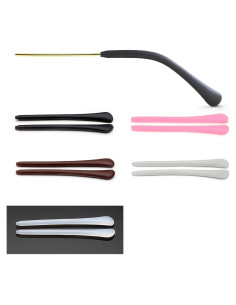 5 Pares Puntas Silicona Antideslizantes Gafas HengKe