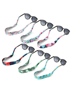 Correa Flotante para Gafas Flutesan 6 Piezas Neopreno Hawaiano