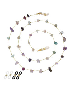 Cadena de Gafas para Mujeres Soporte de Piedra Natural