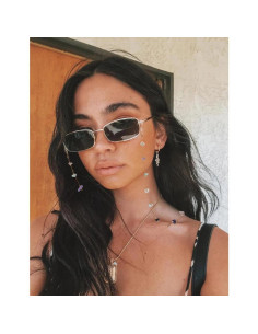 Cadena de Gafas para Mujeres Soporte de Piedra Natural 2