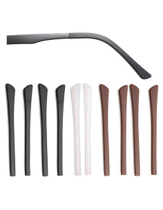 5 Pares Puntas Silicona Antideslizantes Gafas KECHIO