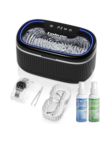 Limpiador ultrasónico Fashome 550 ml con solución limpiadora
