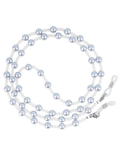 Cadena de Perlas BILIONE para Gafas 75 cm Unisex Gris