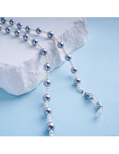 Cadena de Perlas BILIONE para Gafas 75 cm Unisex Gris 2