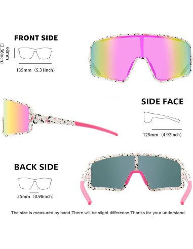 Gafas de Sol Polarizadas MAXJULI 8121 UV400 para Deportes