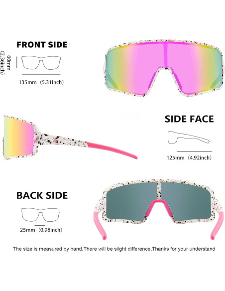 Gafas de Sol Polarizadas MAXJULI 8121 UV400 para Deportes