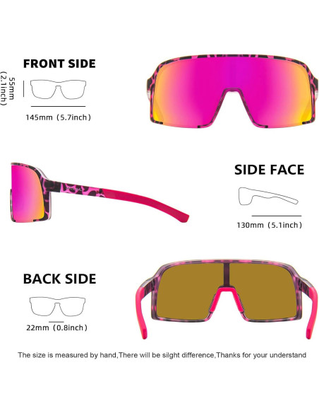 Gafas de Sol Polarizadas MAXJULI 8121 UV400 para Deportes