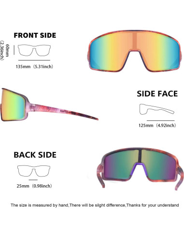 Gafas de Sol Polarizadas MAXJULI UV400 para Deportes