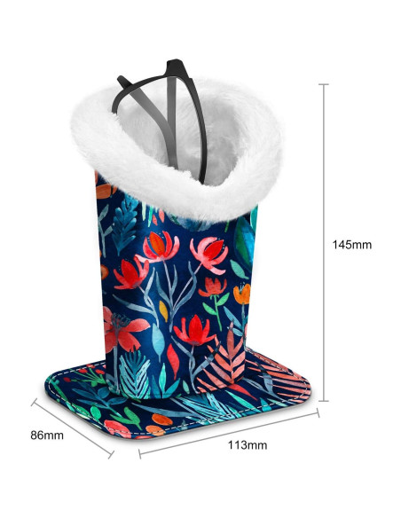 Soporte de Gafas Fintie con Forro de Felpa - Organizador Antirayaduras