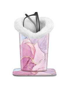 Soporte para Gafas Fintie de Felpa Antirayaduras - Mármol Brillante