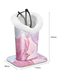 Soporte para Gafas Fintie de Felpa Antirayaduras - Mármol Brillante 2