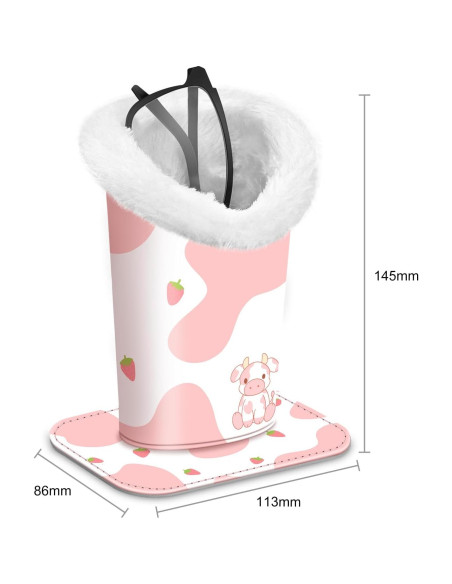 Soporte de Gafas Fintie con Forro de Felpa - Organizador Antirayaduras Soporte de Gafas Fintie con Forro de Felpa - Organizador Antirayaduras