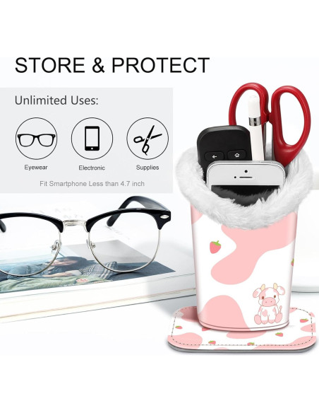 Soporte de Gafas Fintie con Forro de Felpa - Organizador Antirayaduras Soporte de Gafas Fintie con Forro de Felpa - Organizador Antirayaduras