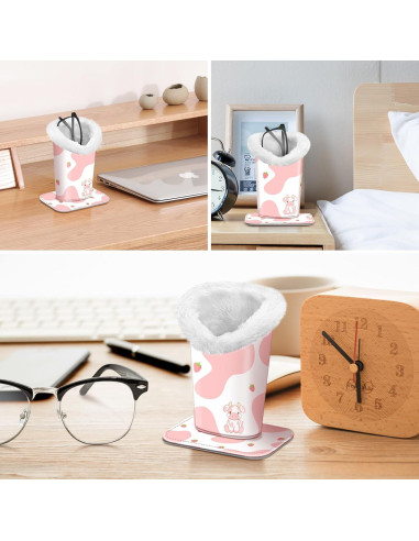 Soporte de Gafas Fintie con Forro de Felpa - Organizador Antirayaduras