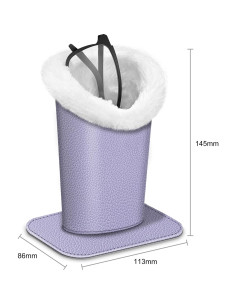 Soporte para Gafas FINTIE con Forro Suave - Organizador Antirayaduras 2