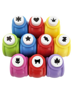 Set de 10 Troqueles de Papel ZUFECY para Manualidades