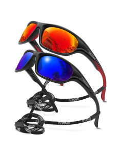 Gafas de sol deportivas AWGSEE TR90 polarizadas UV400