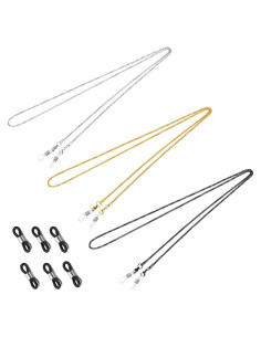 Cadena para Gafas Whaline 3 Piezas Soporte y Conectores