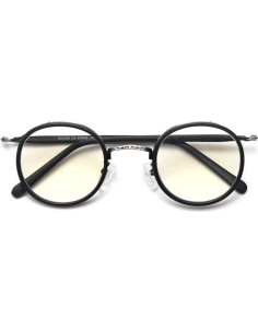 Gafas Kachawoo Redondas TR90 Lente Transparente Unisex 2