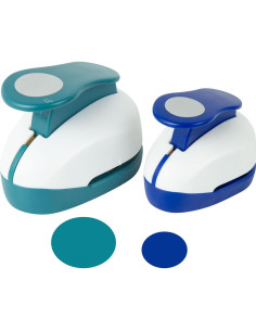 Cortador de Círculo QIQQIKIN 2PCS 38mm + 25mm para Manualidades 2