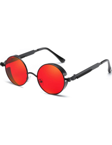Gafas de Sol Redondas Metal UV400 Dollger - 2 Pares