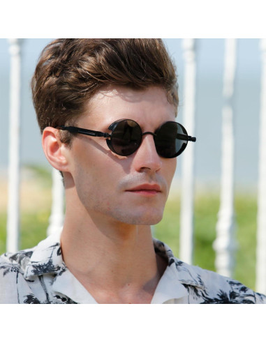 Gafas de Sol Redondas Metal UV400 Dollger - 2 Pares