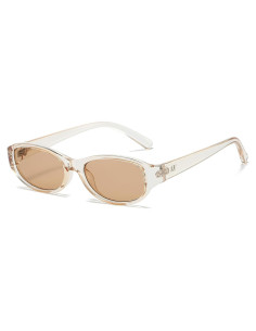 Gafas de Sol Ovaladas BRMHDY Retro para Mujeres UV400