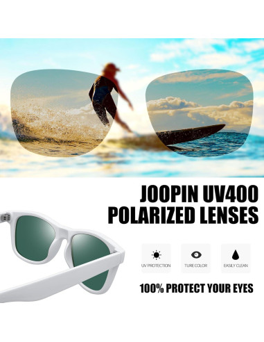 Gafas de sol cuadradas Joopin polarizadas UV400 para todos