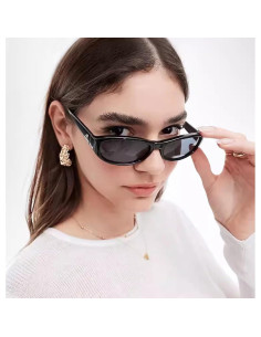 Gafas de sol ovaladas BRMHDY para mujeres - UV400 2