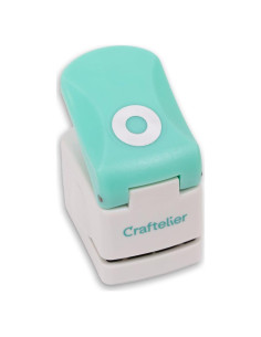 Perforadora de Anillo y Círculo Craftelier 1.4 cm para Scrapbooking