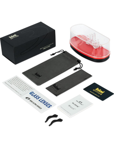 Gafas de sol Bnus B7066 Polarizadas Lentes de Vidrio