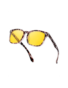 Gafas de Visión Nocturna TJUTR Amarillas Polarizadas