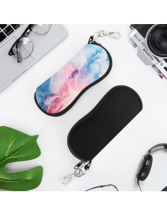 Funda para Gafas MoKo Neopreno 2 Paquetes Negro 2