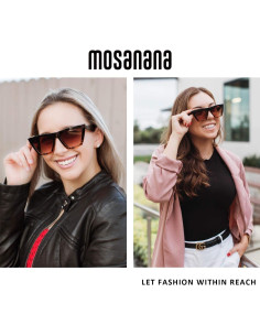 Gafas de sol Mosanana SHINE UV400 Tortuga negra 2