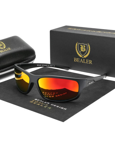 Gafas de Sol Deportivas BEALER Marco TR90 UV 62mm