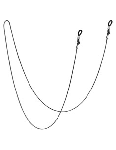 Cadena para Gafas Jmkcoz 80cm Acero Inoxidable Negro