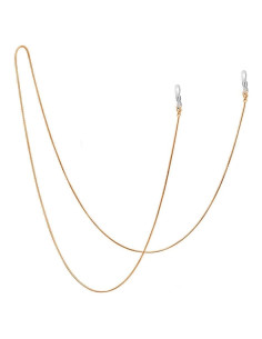 Cadena para Gafas Jmkcoz 80cm Acero Inoxidable Dorada