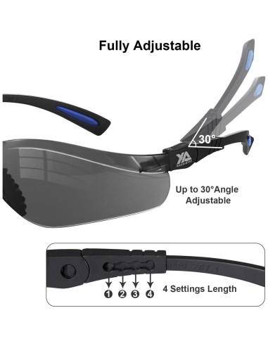 Gafas de Tiro Xaegistac Antivaho con Estuche Duro